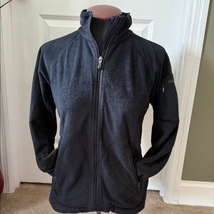 Columbia Small Black Fleece Jacket